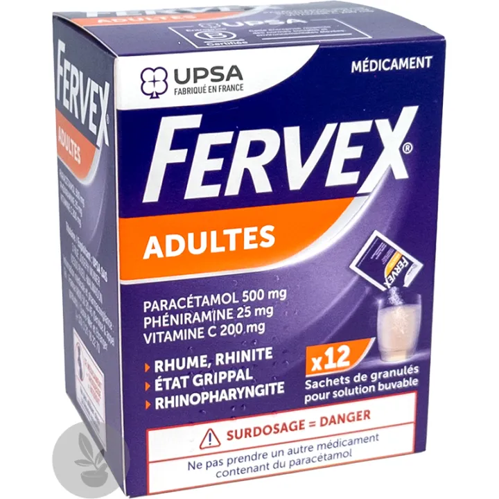 Fervex Adult Flu 8 sachets