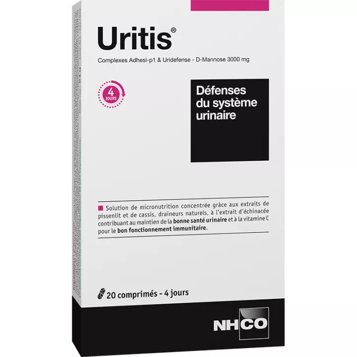 NHCO Uritis Défenses du Système Urinaire 20 Comprimés