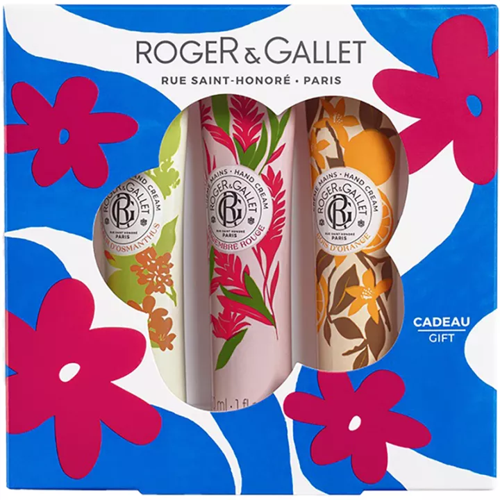 Roger&Gallet Trio Crema mani Set regalo 3 x 30 ml