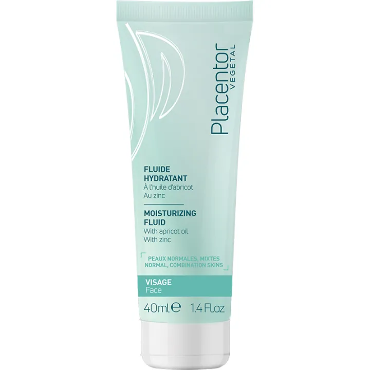 Placentor-Végétal Fluide Hydratant Peaux Normales et Mixtes 40ml