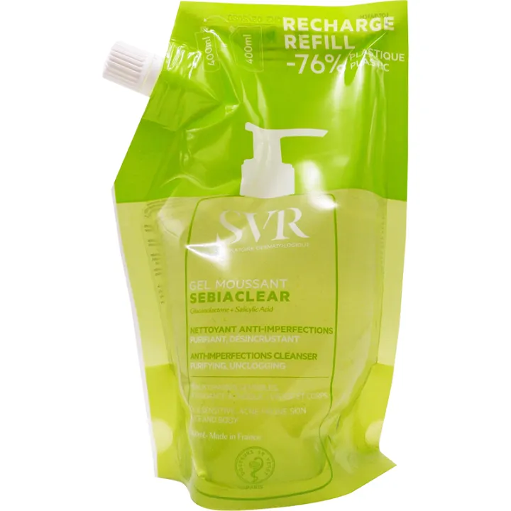 SVR Sebiaclear Mizellenwasser zur Reinigung und Make-up-Entfernung 400 ml