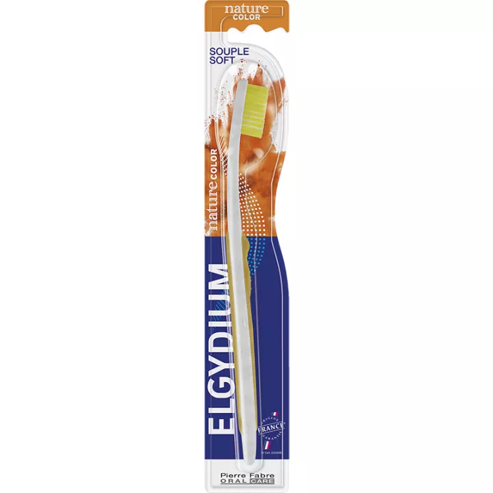 Elgydium Natuurkleur Zachte Tandenborstel