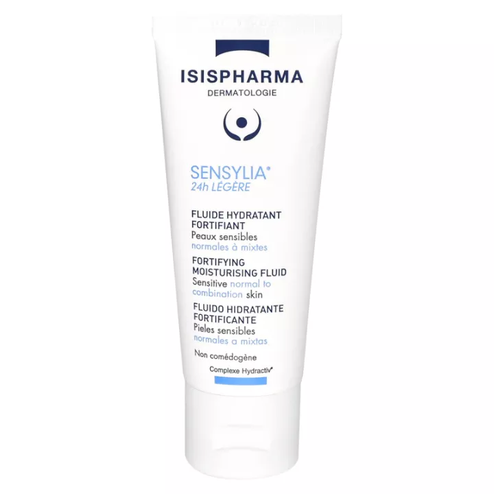 Isispharma Sensylia 24h Légère Fluide Hydratant Fortifiant 40 ml