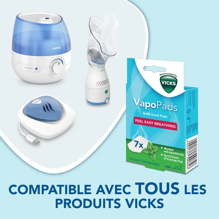 Vicks Pastillas de mentol Vapopads VH7