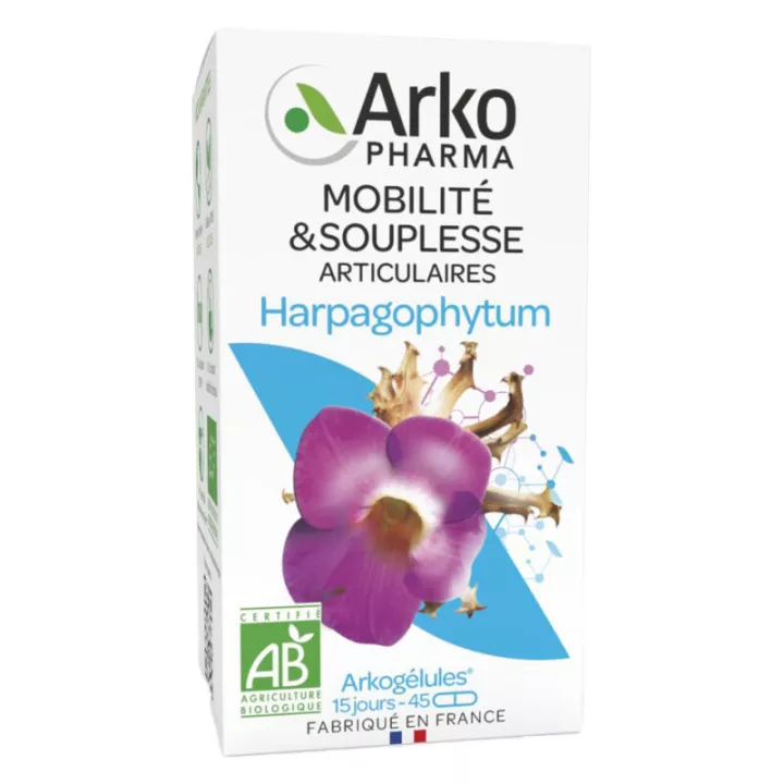 Arkogélules Harpagophytum Douleurs Articulaires Akopharma Bio