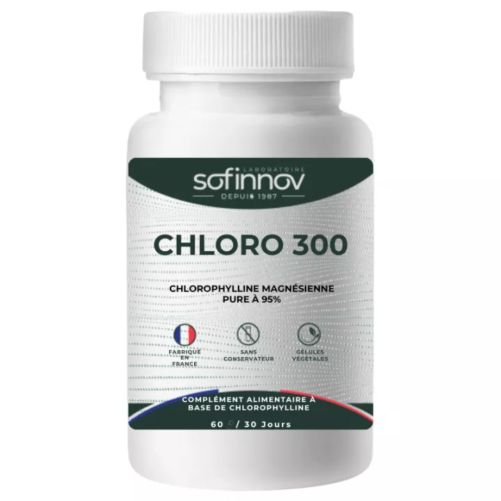 Sofinnov Chloro 300 Chlorophyll 60 pflanzliche Kapseln