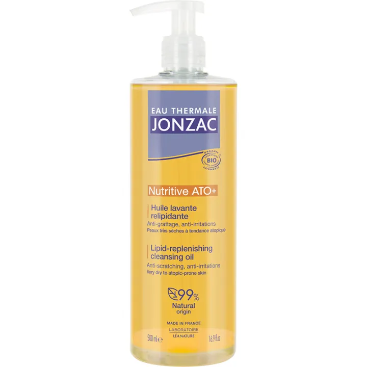 Jonzac Voedende AP+ Relipidant Reinigingsolie 500 ml