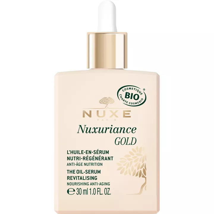 Nuxe Nuxuriance Gold L'Huile-en-Sérum Nutri-Régénérant Bio 30 ml