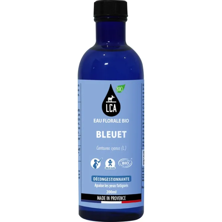 LCA Organic Cornflower Floral Water