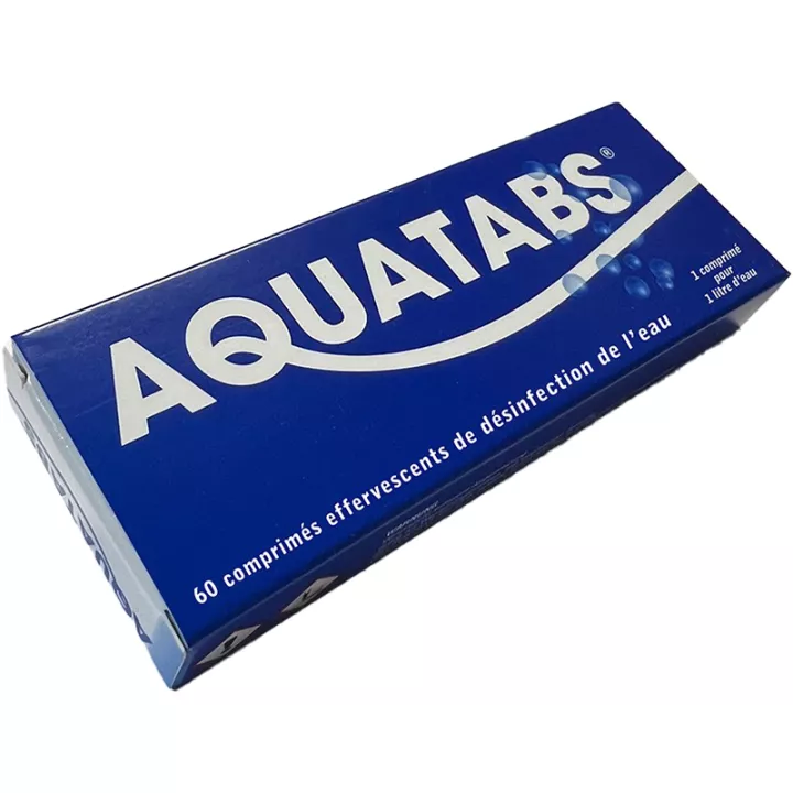 Aquatabs Waterdesinfectie 60 bruistabletten