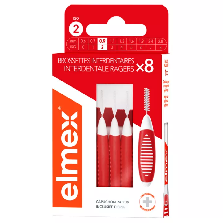 Elmex interdental brushes x8