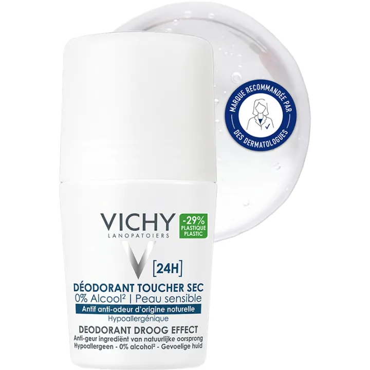 Vichy Deodorant Dry Touch 24h Roll-On 50 ml