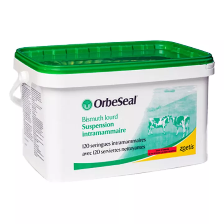 ORBESEAL 120 syringes for 30 intra-mammary treatments