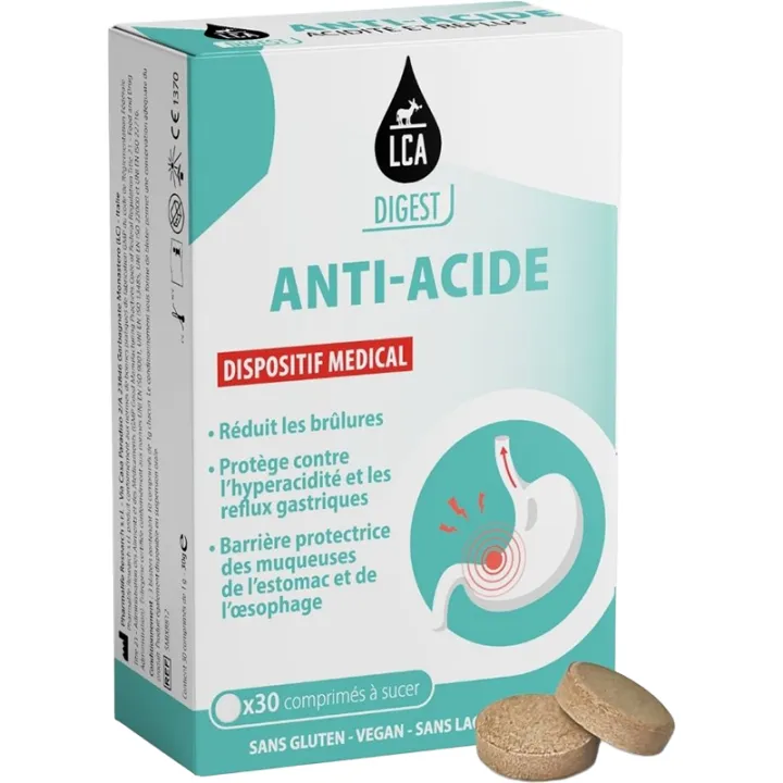 LCA Digest Anti-queimadura ácida e refluxo gástrico