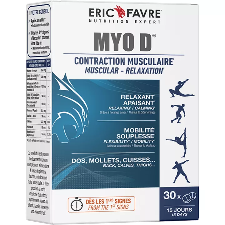 Eric Favre Myo D Contrazione Muscolare 30 Compresse