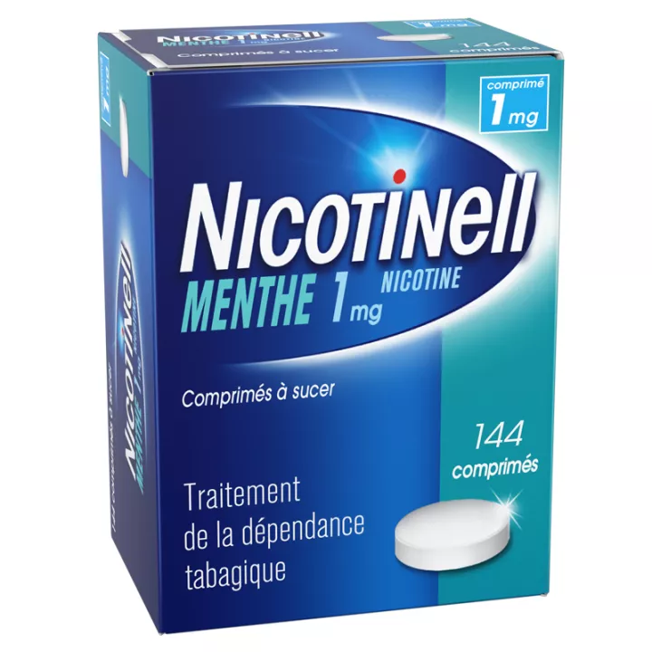 Nicotinell 1 144 mg tabletten MINT te zuigen