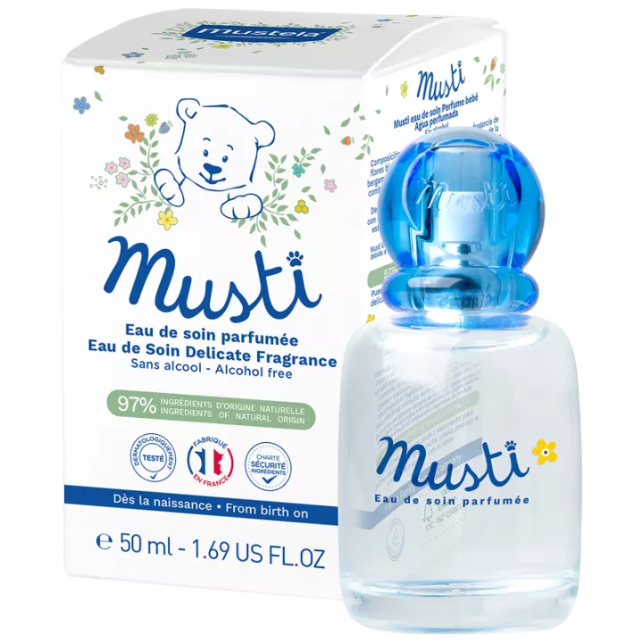 Musti Eau de Soin Parfumée Sin alcohol