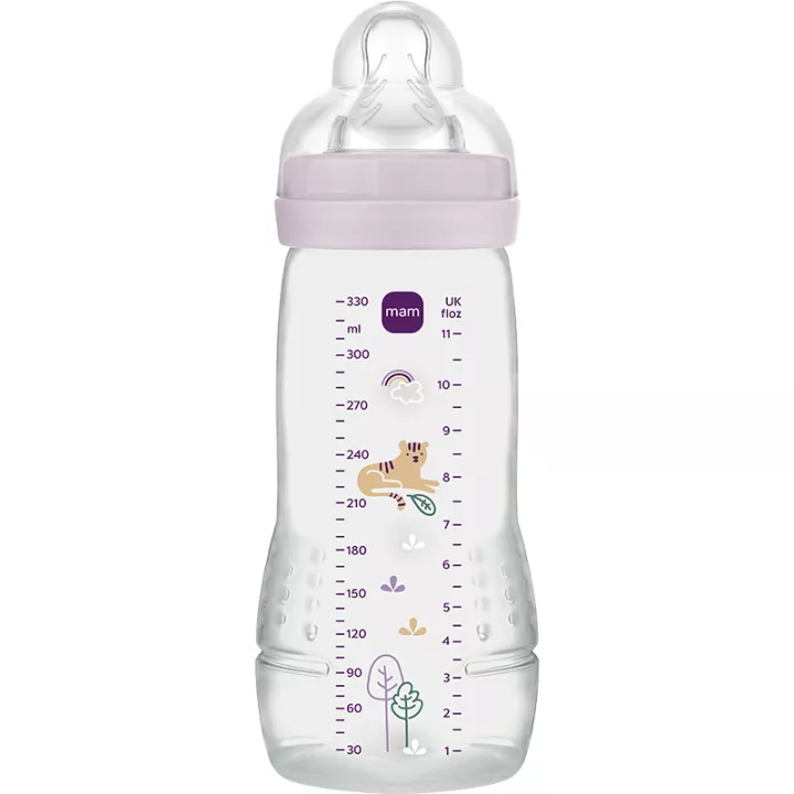 Mam Easy Active 2-й возраст Декорированная бутылочка для кормления 330 мл