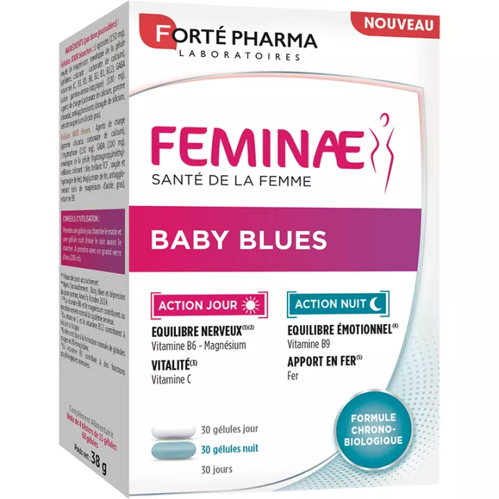 Forté Pharma Feminae Baby Blues Action Day & Night 60 capsules