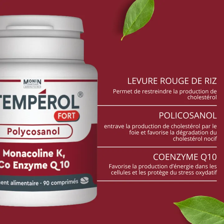 Temperol Fort Red Rice Yeast + Coenzyme Q10