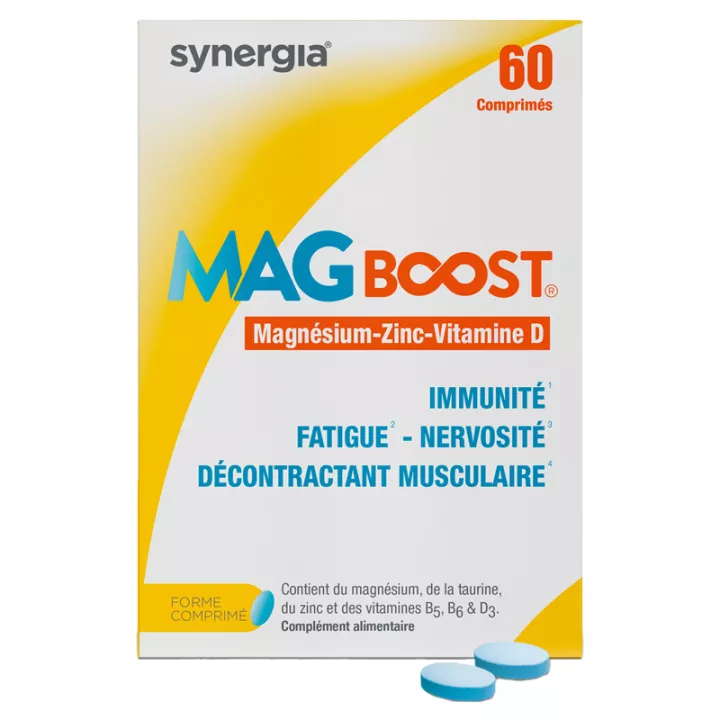 Синергии Повышение Mag липосомальные магния 60 таблеток