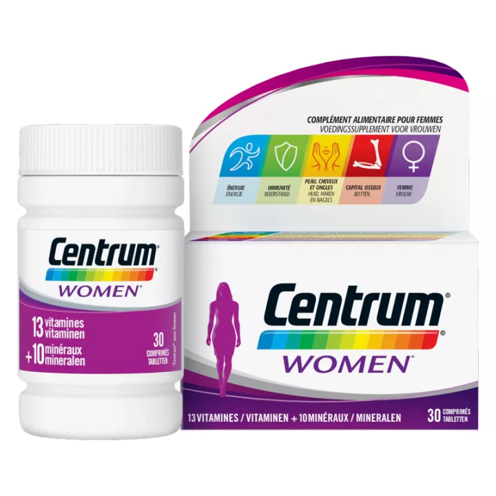 Centrum Women 13 Vitamins + 10 Minerals 30 tablets