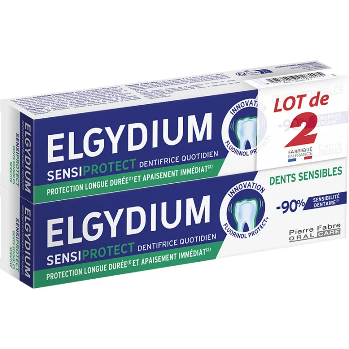 Elgydium Zahnpasta für empfindliche Zähne Täglich Sensiprotect