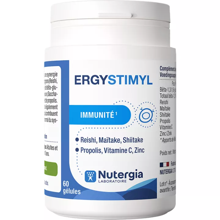 Ergystimyl Nutergia Inmunidad 60 cápsulas