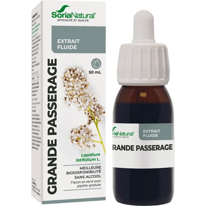 Soria Natural Grande passerage Extrait fluide 50ml