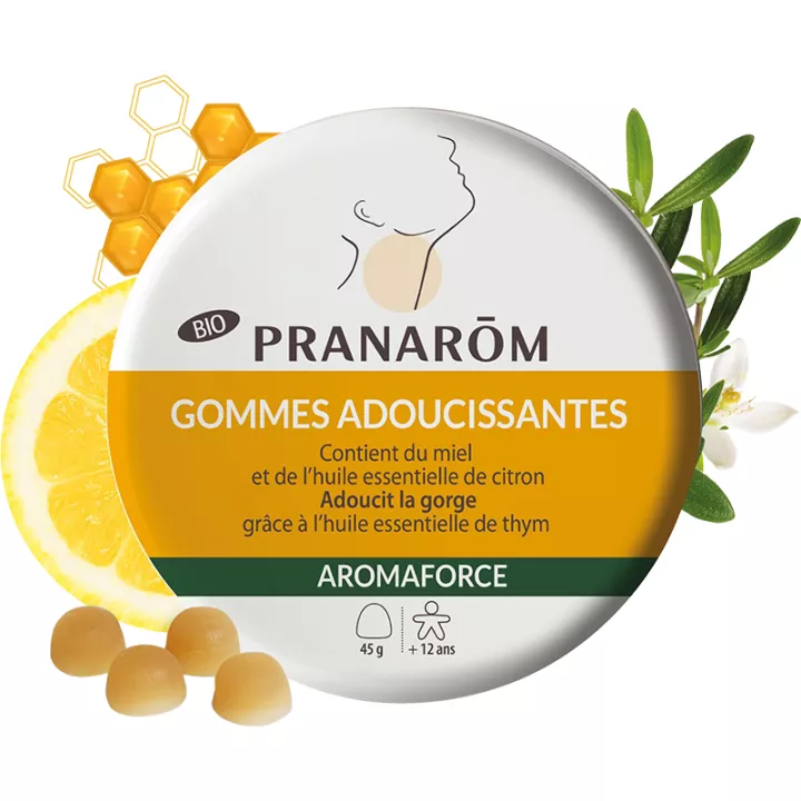 Pranarom Aromaforce Verzachtende Gommen Biologisch 45 g