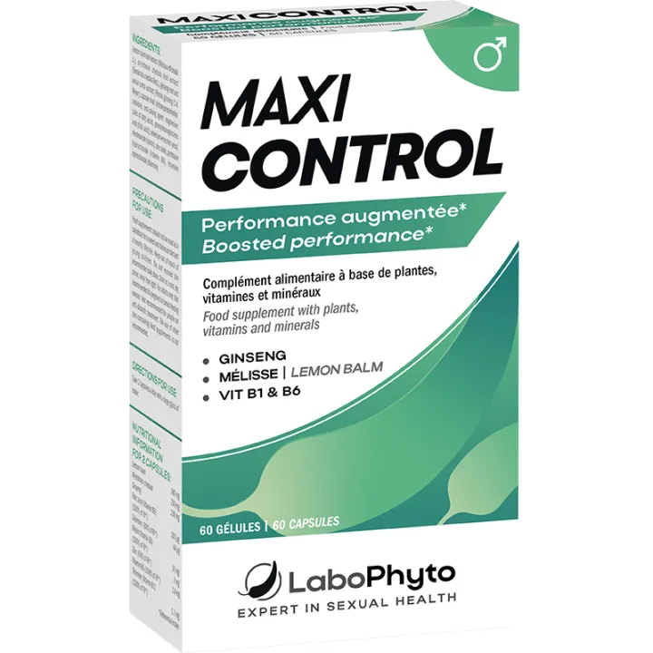 Maxi Control Performance Augmentée Labophyto 60 capsule