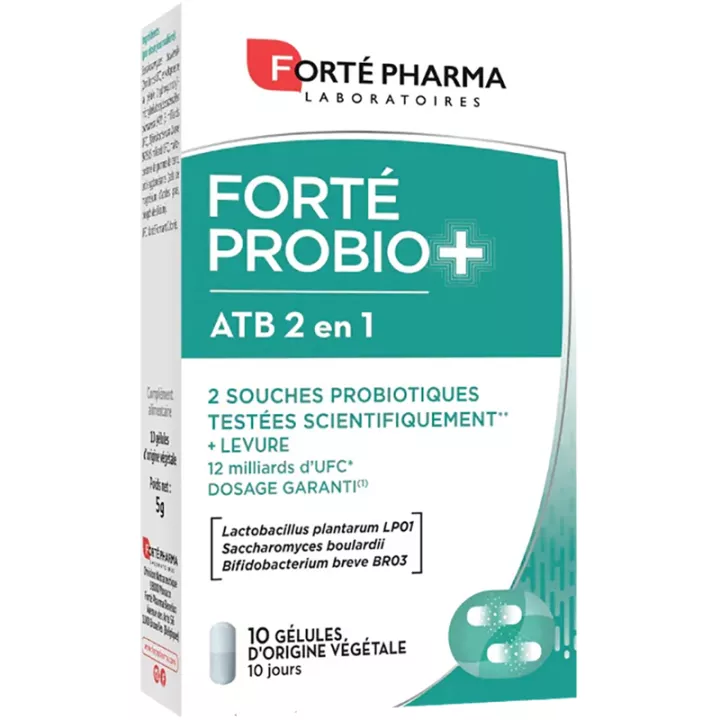 Forté Pharma Forté Probio+ ATB 2 in 1 10 capsules