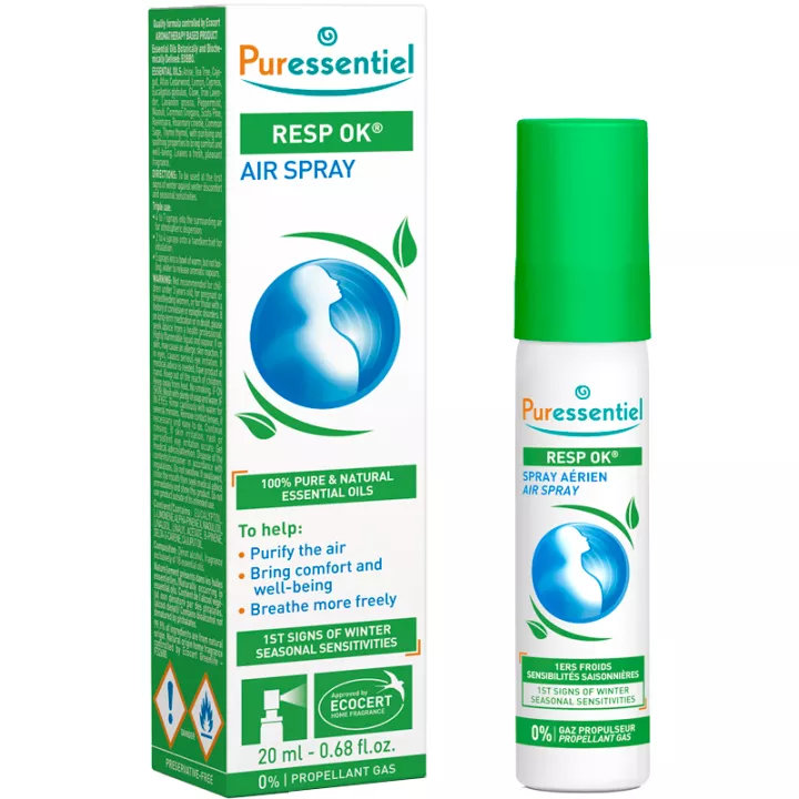 Puressentiel Resp'Ok Spray Respiratório Aéreo Aromaterapia