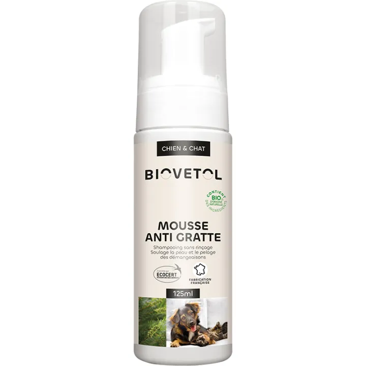 Biovetol Anti-Kratz-Schaum Bio Hund & Katze 125 ml