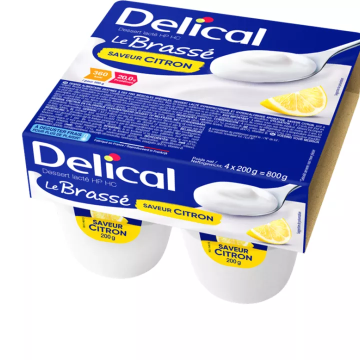 Delical Dessert Lacté HP HC Le Brassé 4x200g