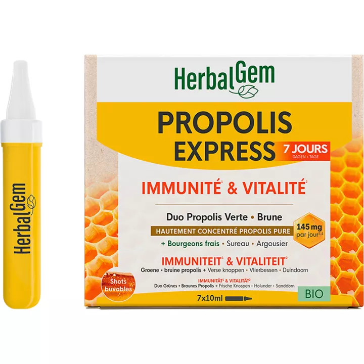 Herbalgem Propolis Bio 7 monodoses 10ml