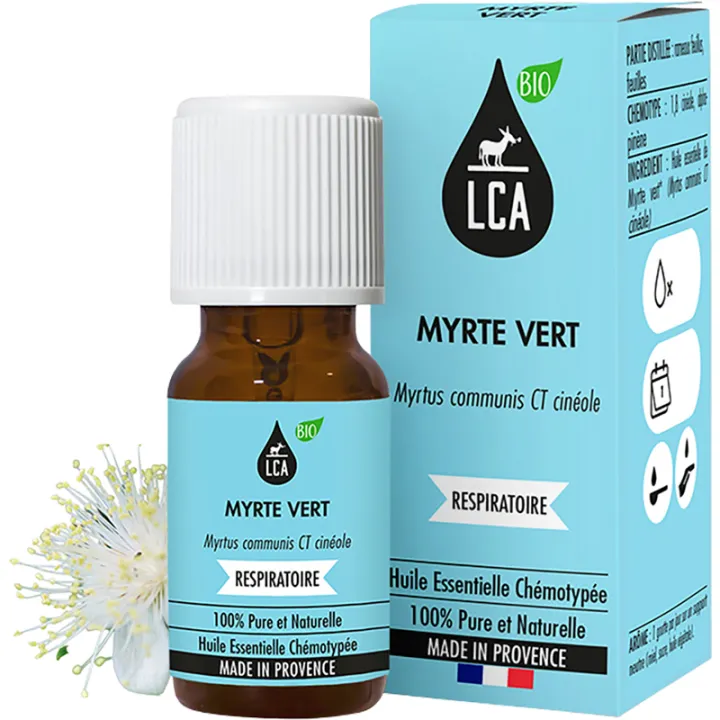 LCA Etherische olie van groene mirte