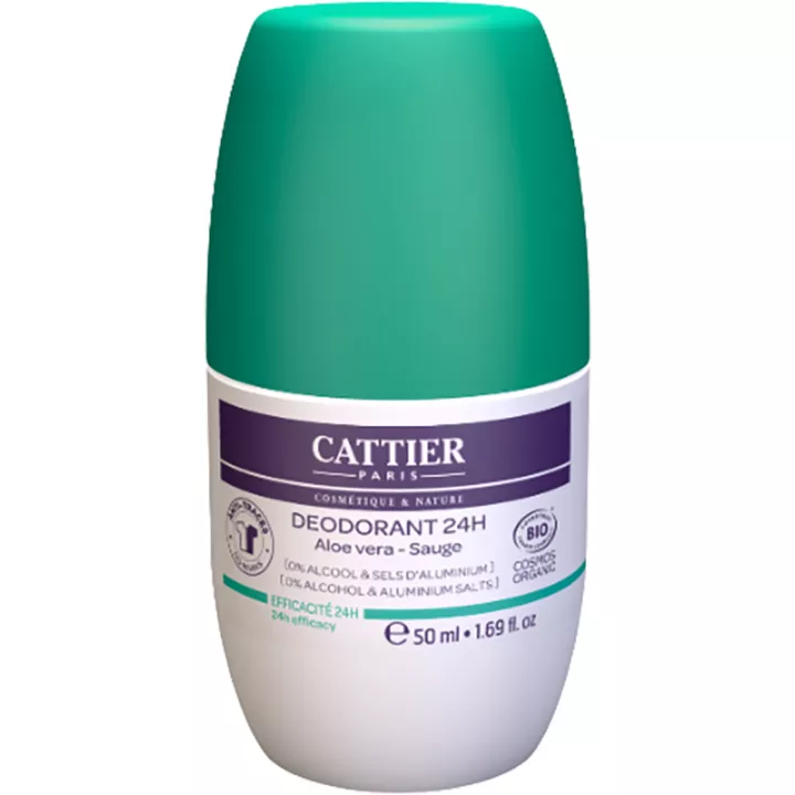 Cattier Desodorante 24H Roll on 50 ml