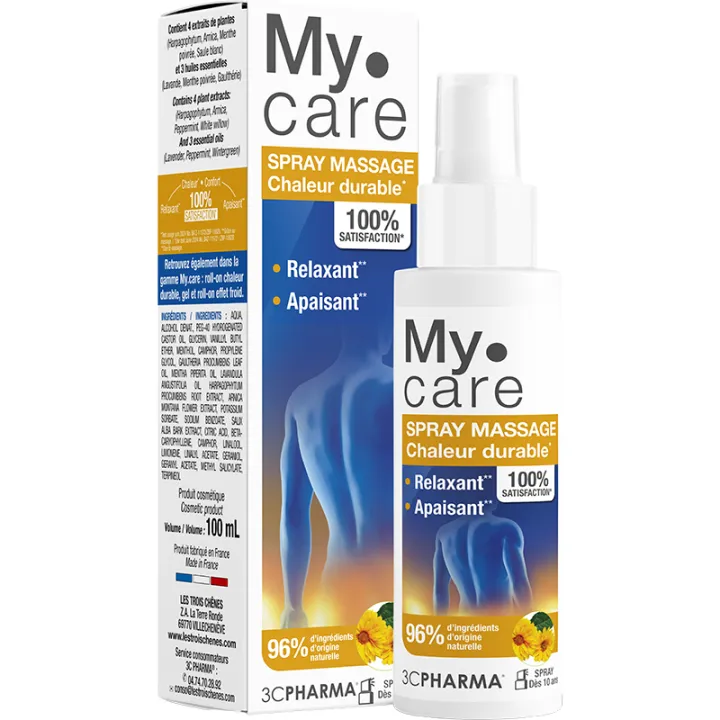 Mycare Massage Spray Nachhaltige Wärme 100 ml