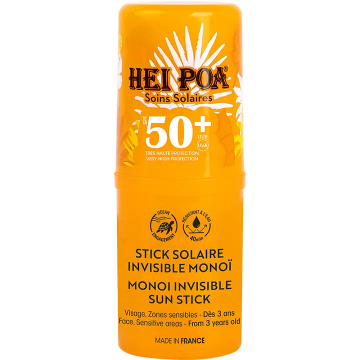 Hei Poa Monoi Solaire SPF50+ Stick 15g