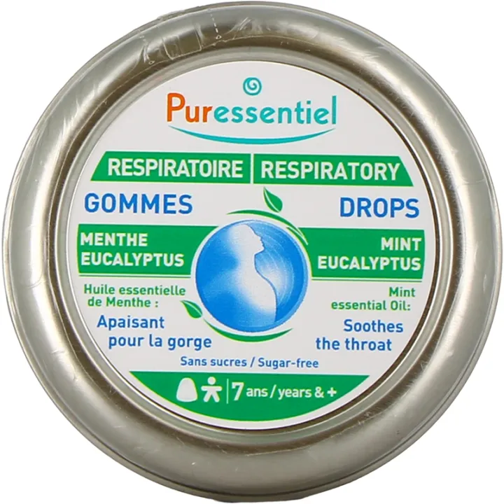 Puressentiel Respiratoire Gommes Apaisantes pour la Gorge