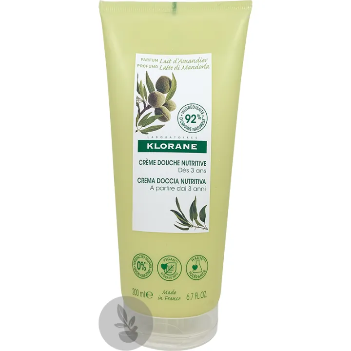 Klorane Creme de Duche Nutritivo Orgânico com Capuaçu