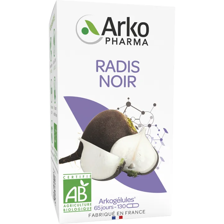 Arkocaps Zwarte radijs Raphanus Sativus Bio