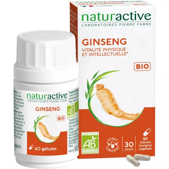 Naturactive Ginseng Bio en gélules