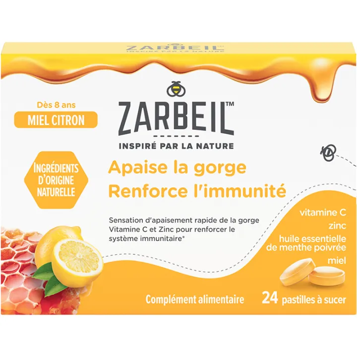 Zarbeil Garganta e Inmunidad 24 comprimidos