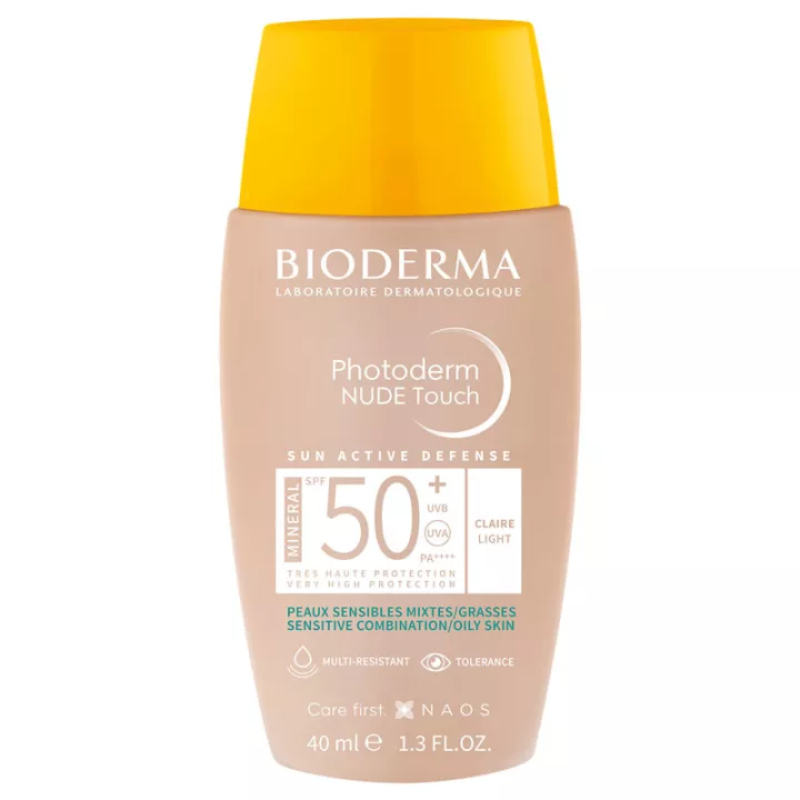 Bioderma Photoderm Nude Touch Minéral SPF50+ Teintée 40 ml