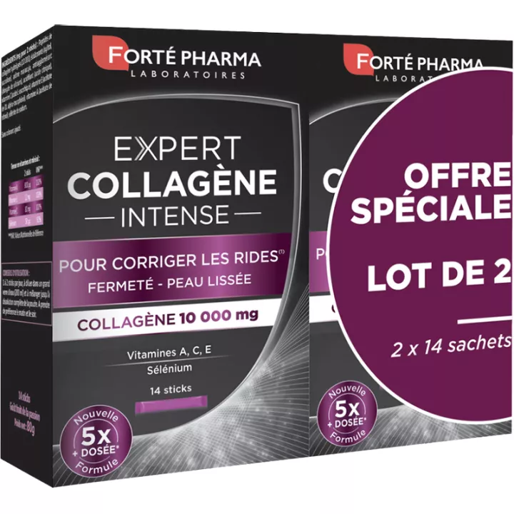 Forté Pharma Expert Collagene Intense Lot 2 Boites de 14 sachet