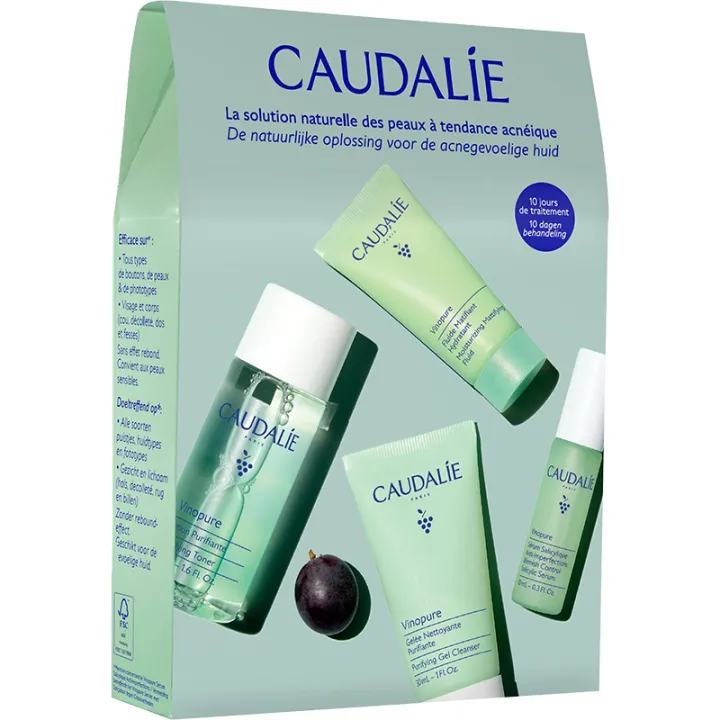 Caudalie Vinopure Starter Kit Anti-Blemish Routine