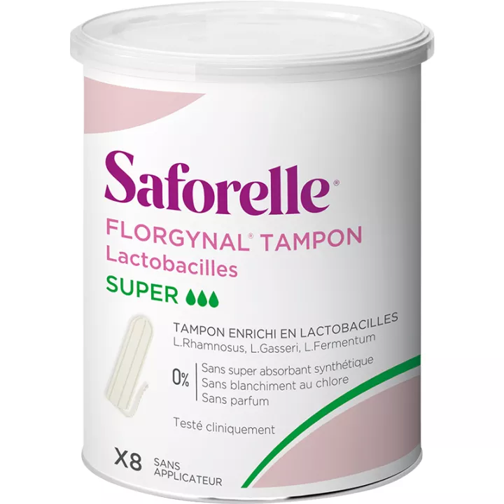 Florgynal Tampon Probiotique Restauration flore vaginale