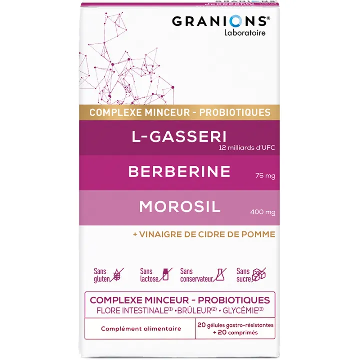 Granions Schlankheitskomplex Probiotika Morosil & Gasseri 